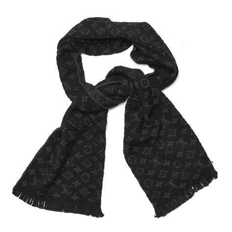 lv scarf 2017|louis vuitton scarf women's black.